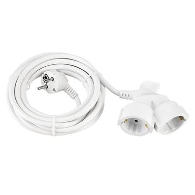 REV 0016032114 Stroom Verlengkabel 16 A Wit 3.00 m H05VV-F 3G 1,5 mm²