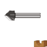 Rotec HM V-Groeffrees 90 | GOLD-LINE | ø19,05 | d2=8 - 271.09.1906 - thumbnail