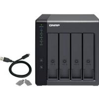 QNAP TR-004 behuizing voor opslagstations HDD-/SSD-behuizing Zwart 2.5/3.5" - thumbnail
