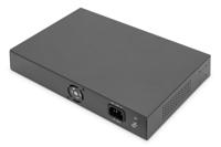 DIGITUS 20-poorts Gigabit Ethernet PoE netwerkswitch - 16x RJ45 PoE + 2x RJ45 + 2x Combi - 19 Inch - 185W PoE budget - 10/100/1000 Mbps - thumbnail