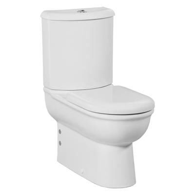 Creavit Selin Staande Toilet - onderpot - zonder bidet sproeier - muur/onderuitgang - wit SL310-11CB00E-0000