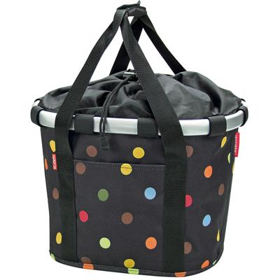 Klickfix Rixen & kaul shoppertas "bikebasket" shopping bag r&k bikebasket dots