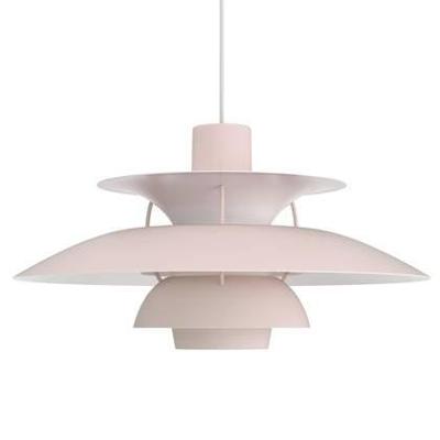 Louis Poulsen PH 5 Hanglamp - Lichtroze Louis Poulsen PH 5 Hanglamp - Lichtroze
