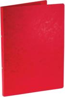 Bronyl ringmap, voor ft A4, uit glanskarton, 2 ringen van 16 mm, rood - thumbnail