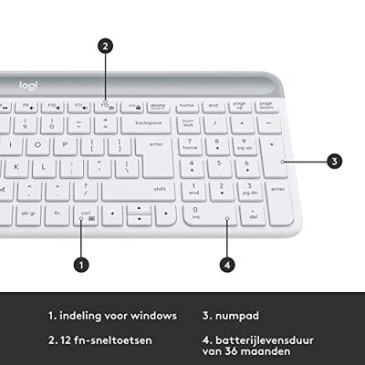 Logitech MK470 Slim Wireless Keyboard and Mouse Combo desktopset