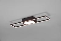 Trio Zwarte led plafondlampRigido - R67172132 - thumbnail