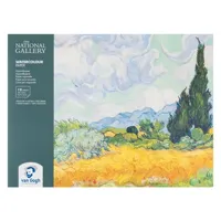 Van Gogh The National Gallery Aquarelpapier Blok - Wit - 12 Vellen - thumbnail