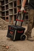 Milwaukee PACKOUT™ Rollende trolley koffer met lade - 4932498651 - thumbnail