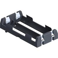 Keystone Electronics 1047 Batterijhouder Aantal cellen: 2 18650 Soldeeraansluiting (l x b x h) 77 x 40 x 15 mm - thumbnail