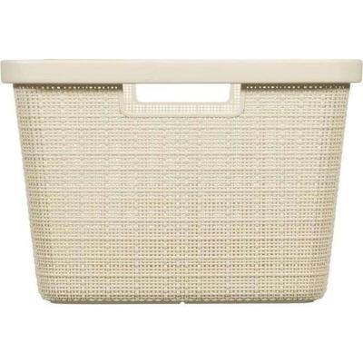 Curver jute wasmand 46 liter offwhite