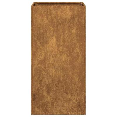 Plantenbak roestig 40x40x80 cm weervast staal Plantenbak roestig 40x40x80 cm weervast staal