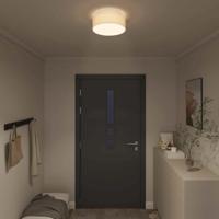 VidaXL Plafonnière met schijnwerpers wit 30 x 30 x 13,5 cm stof - thumbnail