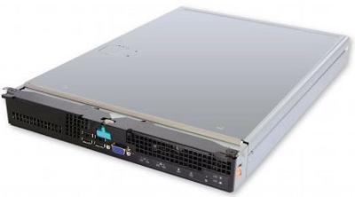 Intel MFS5520VIR Bareboneserver - Server-Barebones (Intel 82575EB, Gigabit Ethernet, 1U, zwart, grijs)