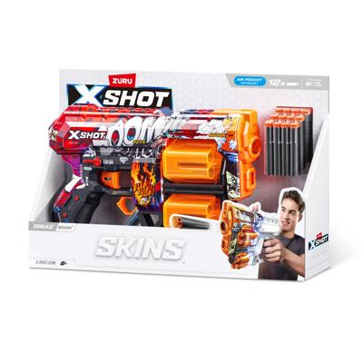 ZURU X-shot skins dread met 12 darts