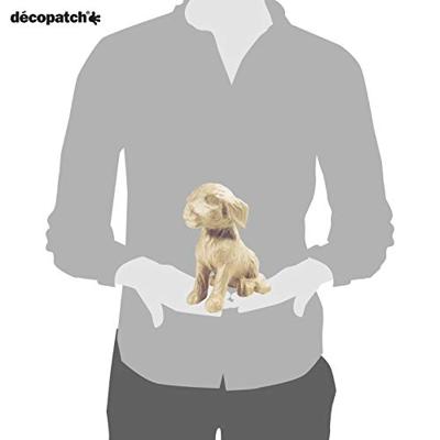 Figuur décopatch hond 15x13x18cm