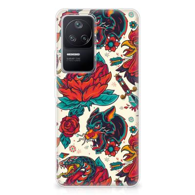 Siliconen Hoesje met foto voor Xiaomi Poco F4 Old Skool Siliconen Hoesje met foto voor Xiaomi Poco F4 Old Skool