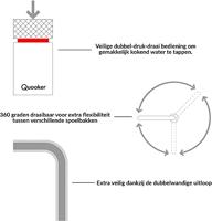 Quooker Fusion Square Chroom Kraan - thumbnail