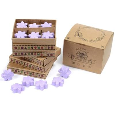 Lavendel Velden Set van 6 Waxmelts