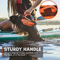 Non-stop dogwear® hondenzwemvest Protector Life Jacket, black/orange, Maat: 3 - thumbnail