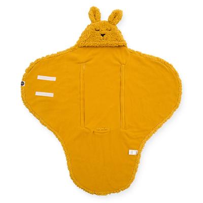 Jollein wikkeldeken Bunny mustard Jollein wikkeldeken Bunny mustard