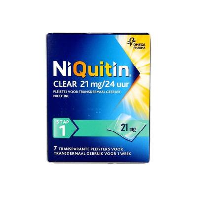 Stap clear 21mg/24 uur 7 Stuks
