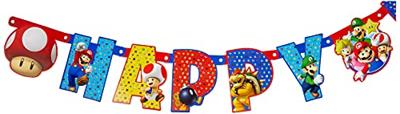 Super Mario letterbanner
