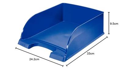Leitz brievenbakje Plus 5233 Jumbo blauw