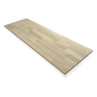Eiken plank vingerlas 150 x 25 cm - 18 mm - thumbnail