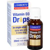 Lamberts Vitamine D3 Druppels - thumbnail
