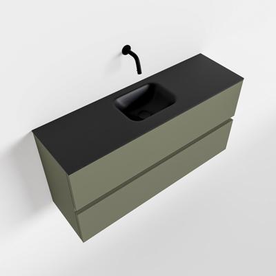 MONDIAZ ADA 100cm toiletmeubel army. LEX wastafel urban midden zonder kraangat MONDIAZ ADA 100cm toiletmeubel army. LEX wastafel urban midden zonder kraangat