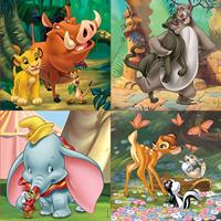 4 progressieve puzzles Baby Disney 1- EDUCA wit - thumbnail