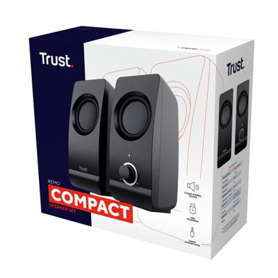 Trust Remo 2.0 PC Speakerset Zwart - thumbnail