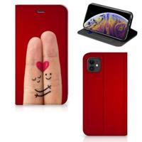 Apple iPhone 11 Hippe | Standcase | Liefde - Origineel Romantisch Cadeau - thumbnail