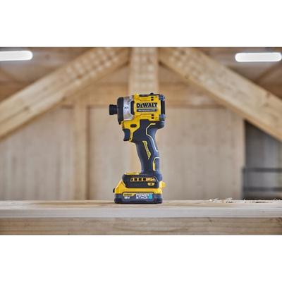 DeWALT DCF860E2T Accu slagschroevendraaier 282Nm 18V XR 1.7Ah POWERSTACK in TSTAK