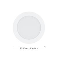Eglo Plafonnière Zigbee Fueva-Z Ø 16,5cm wit 900102 - thumbnail