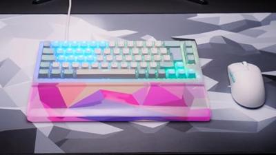 CHERRY XTRFY GP5 Litus Wit/Grijs XL Muismat