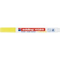 Krijtstift edding 4085 by Securit rond 1-2mm neon geel - thumbnail
