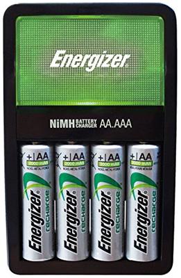 AA/AAA NiMH Batterij Lader 4x AA/HR6 2000 mAh - thumbnail