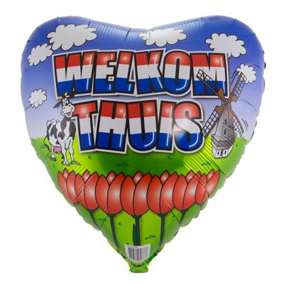 Folieballon Welkom Thuis - 46cm