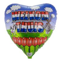 Folieballon Welkom Thuis - 46cm - thumbnail