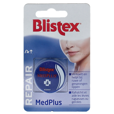 Blistex MedPlus Potje Blisterverpakking 7ml Blistex MedPlus Potje Blisterverpakking 7ml
