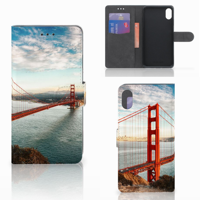 Apple iPhone Xs Max | Flip Cover | Golden Gate Bridge - thumbnail
