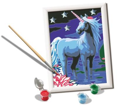 Ravensburger CreArt Schilderen op nummer magische eenhoorn