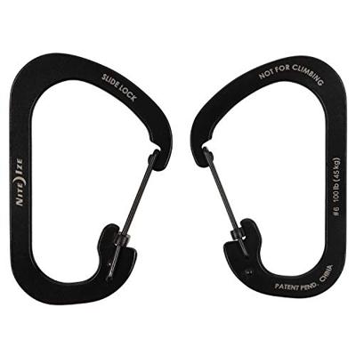 Nite ize Carabiner #6 Slidelock Black Zwart Nite ize Carabiner #6 Slidelock Black Zwart