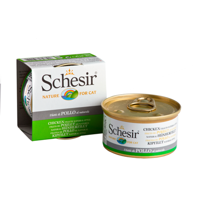 Can nat brine chicken 85g Schesir Malanico - Malanico Can nat brine chicken 85g Schesir Malanico - Malanico