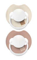 Difrax LOVI Fopspeen Dynamisch 6-18 m Prime Glow Ivory Blush - thumbnail