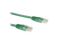 ACT Groene 3 meter U/UTP CAT5E patchkabel met RJ45 connectoren ACT Groene 3 meter U/UTP CAT5E patchkabel met RJ45 connectoren