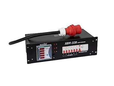 Eurolite SBM-32B Stroomverdeler 3 HE
