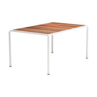 Houe Avanti tuintafel 153x98 cm Muted White Essenhout - thumbnail