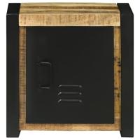 Badkamerkast met opslag Bruin 40 x 30 x 40 cm Massief mangohout - thumbnail